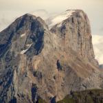 La discesa verso Mazzin nella Val d'Udai